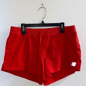 New balance women’s running shorts with drawstring